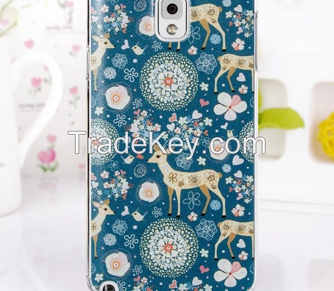 Painted matting Ultrathin phone case for Samsung N7100