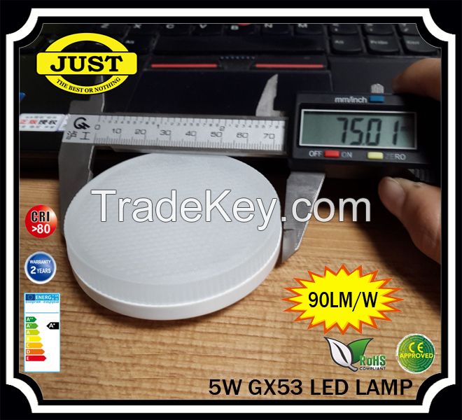 5w 400lm gx53 led cabinet light 36pcs 2835smd