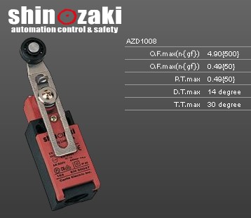 Shinozaki Safety Limit Switches AZD Series