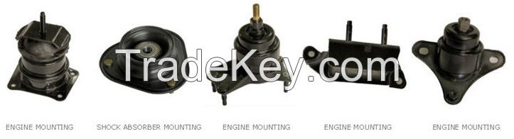 Engine mounting, Bushing, Absorber mounting, Transmission mounting and