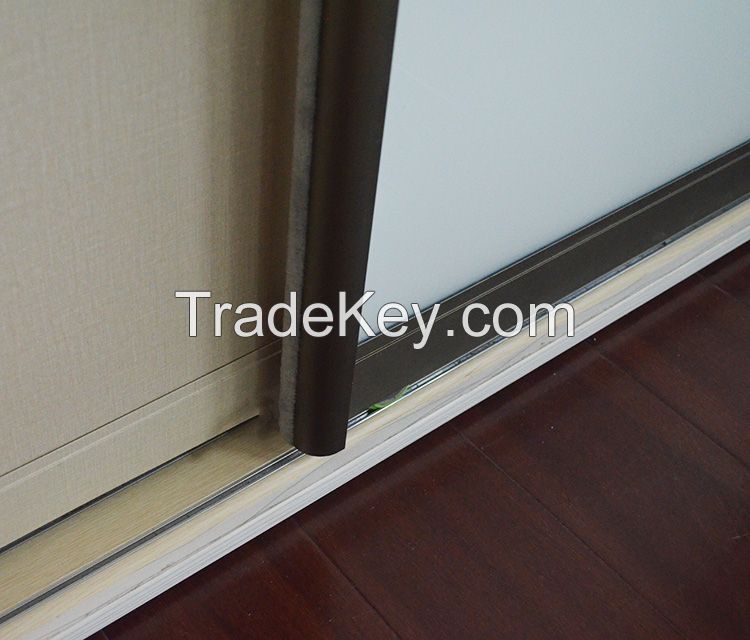 Aluminum Sliding Wardrobe Door Profiles