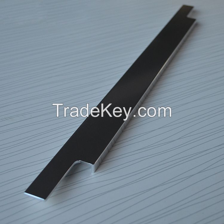 Popular aluminum long handle for kitchen cabinet door