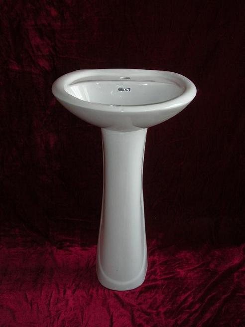 pedestal wash basin