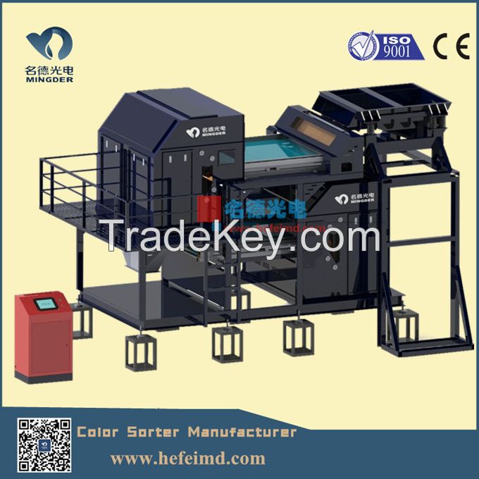 CE&amp; ISO mineral/ore CCD color sorting machine