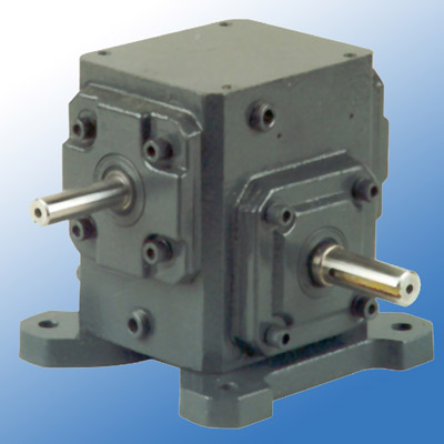 B & BQ series worm reducer in Inch dimensions