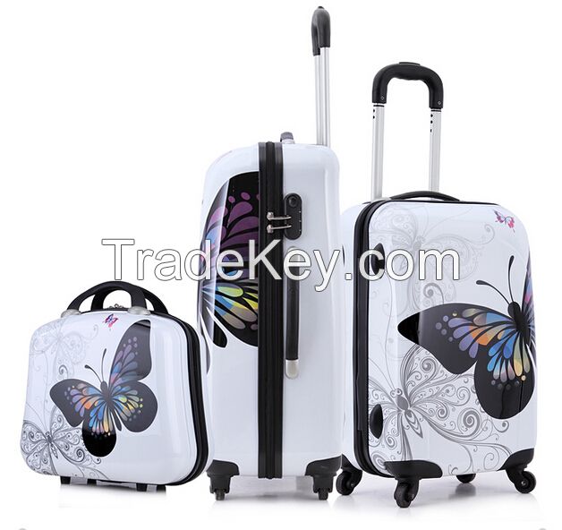 2015 most fashionable new products full sizes ABS PC luggage