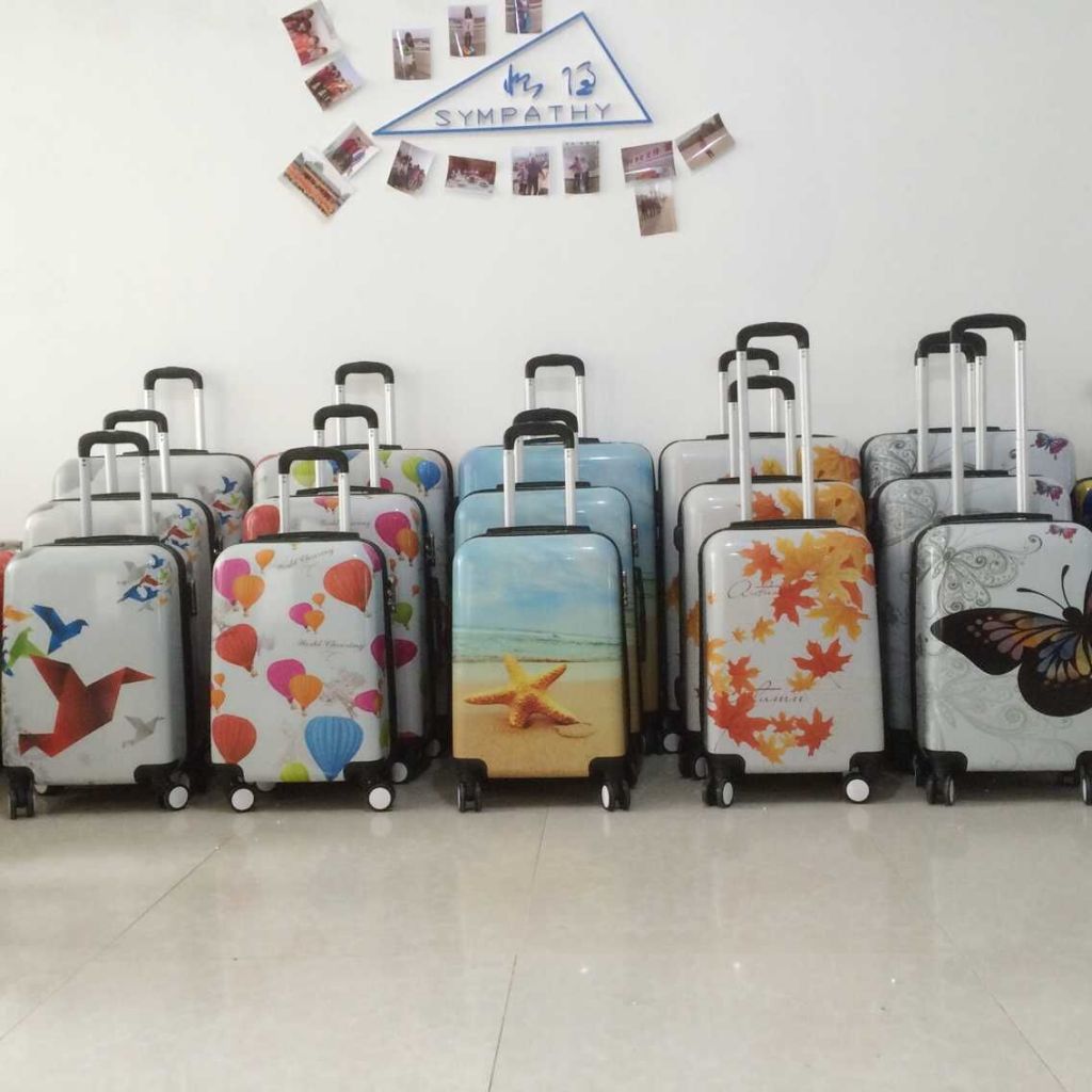 2015 most fashionable new products full sizes ABS PC luggage