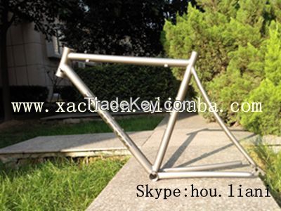 titanium road bicycle frame