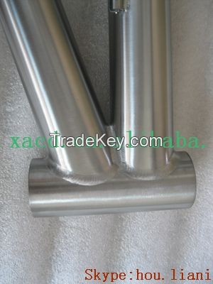 titanium BMX bicycle frame