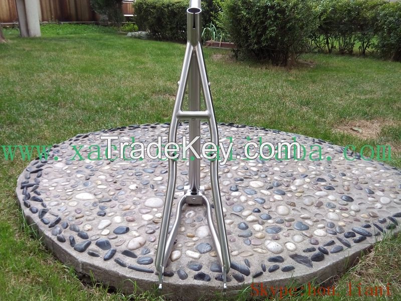 titanium mountain bike frame