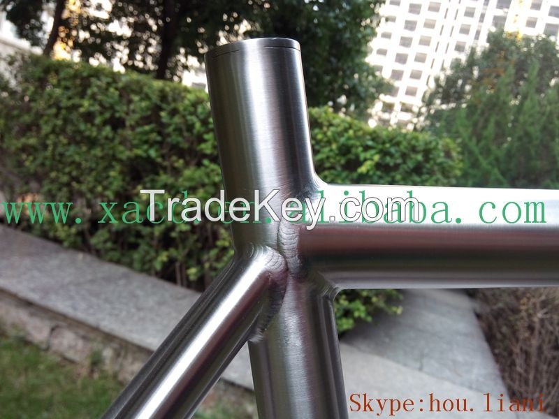 titanium mountain bike frame
