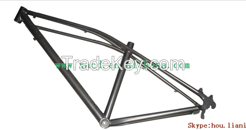 custom titanium cruiser/newsboy bike frame