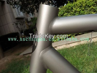 OEM 2016 new titanium road bike frame