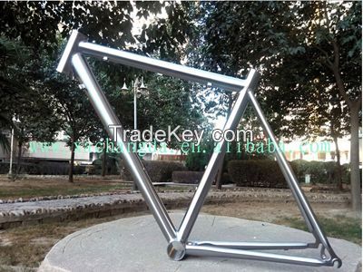 OEM 2016 new titanium road bike frame