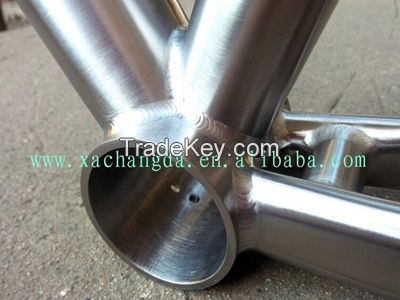 OEM 2016 new titanium road bike frame