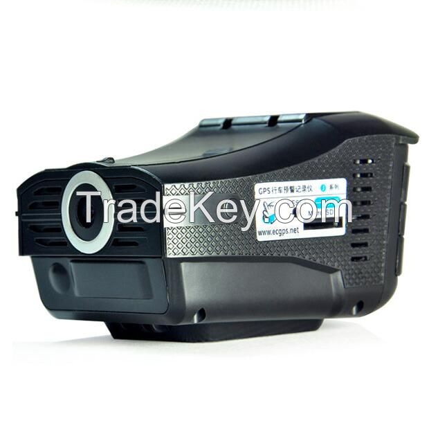 2-in-1 Multi-functional 140 Degree High-definition Wide-angle Lens Car Black Box with Radar Detector