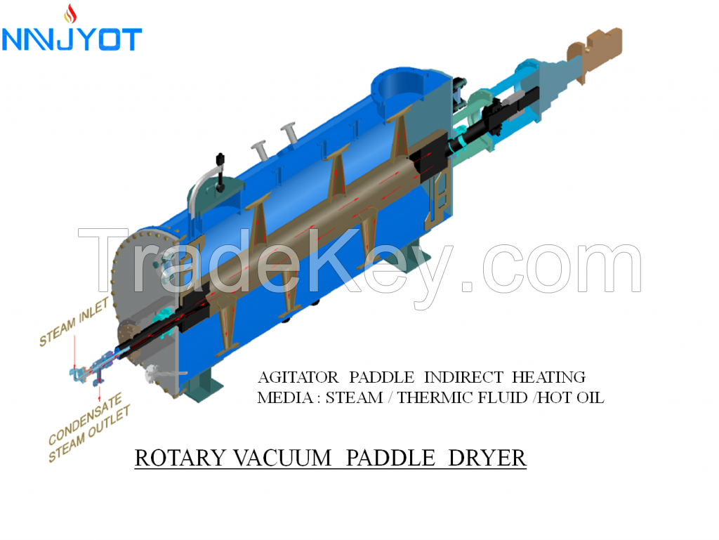 Rotary Vacuum Paddle Dryer