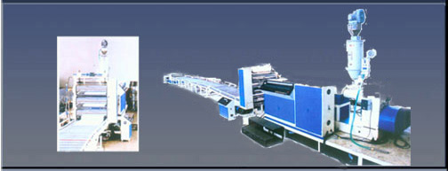 PE and PP Plastic Thick Plate (Flake) Extruding Production Line