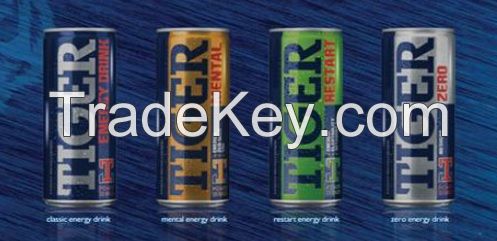 250ml Carbonated Energy Drink With Vitamin C