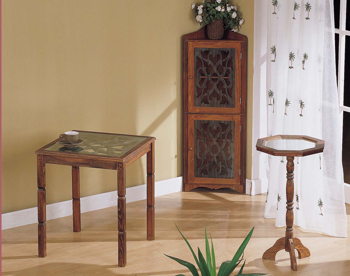 Mirror With Wood Frame (Bathroom)