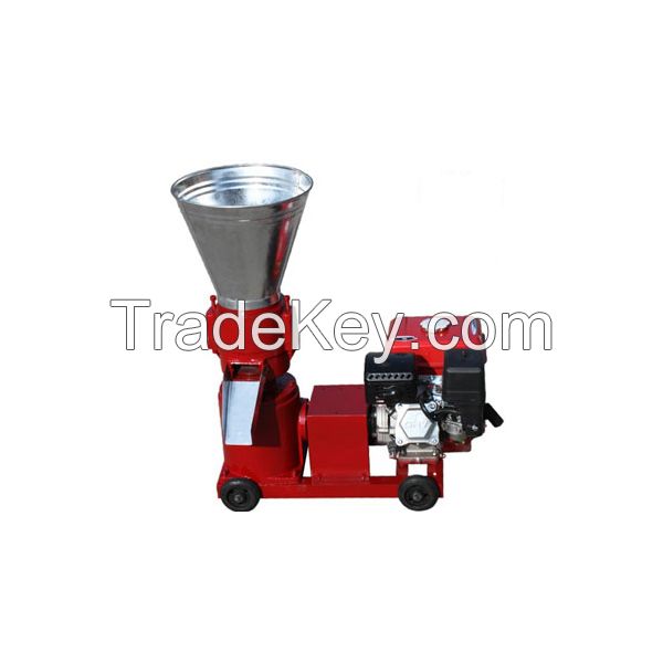 Electric flat die pellet mill