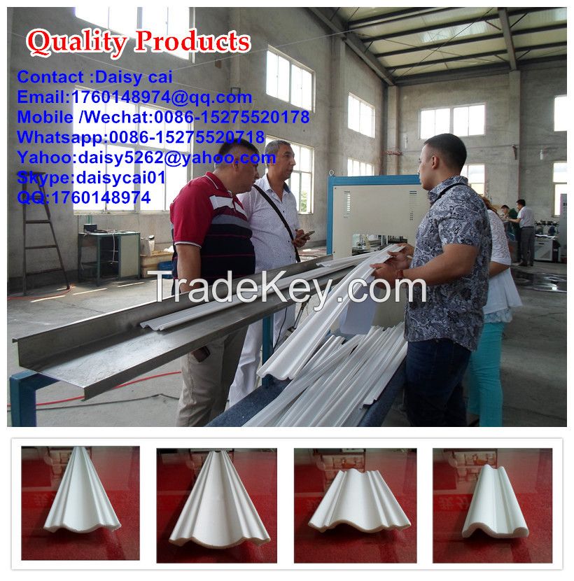 polystyrene cornice molding extruded machine