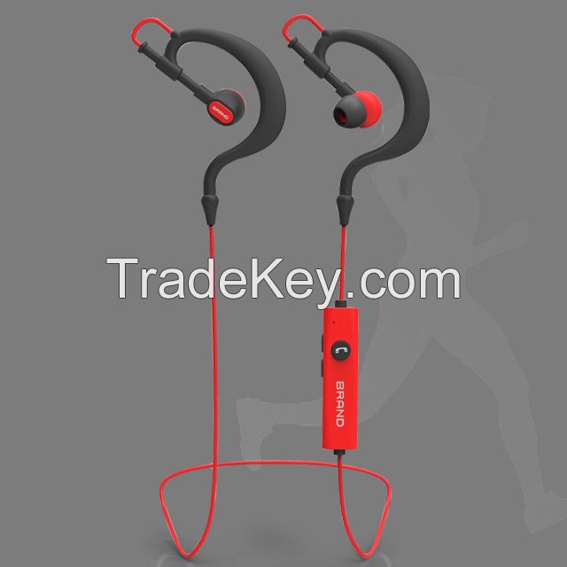 2015 Newest sport wireless bluetooth earphone with high quality stereo sound