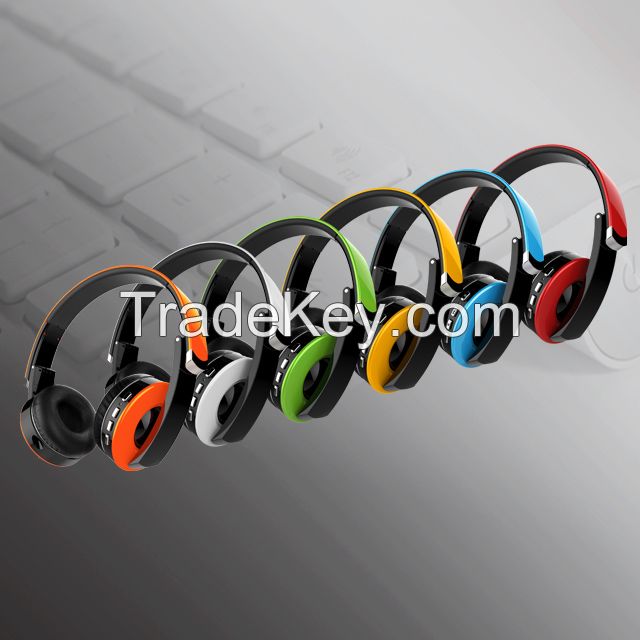 Noise cancelling handsfree Stereo sport Wireless bluetooth Headset wholesale