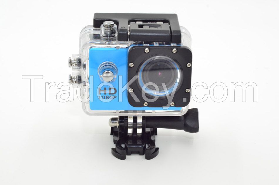 Mini Waterproof Action Camera  Full HD 1080P Extreme Sport DV Camera