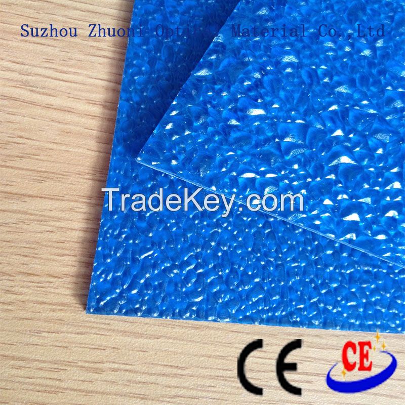 Building Material Embossed Polycarbonate Sheet (PCE)