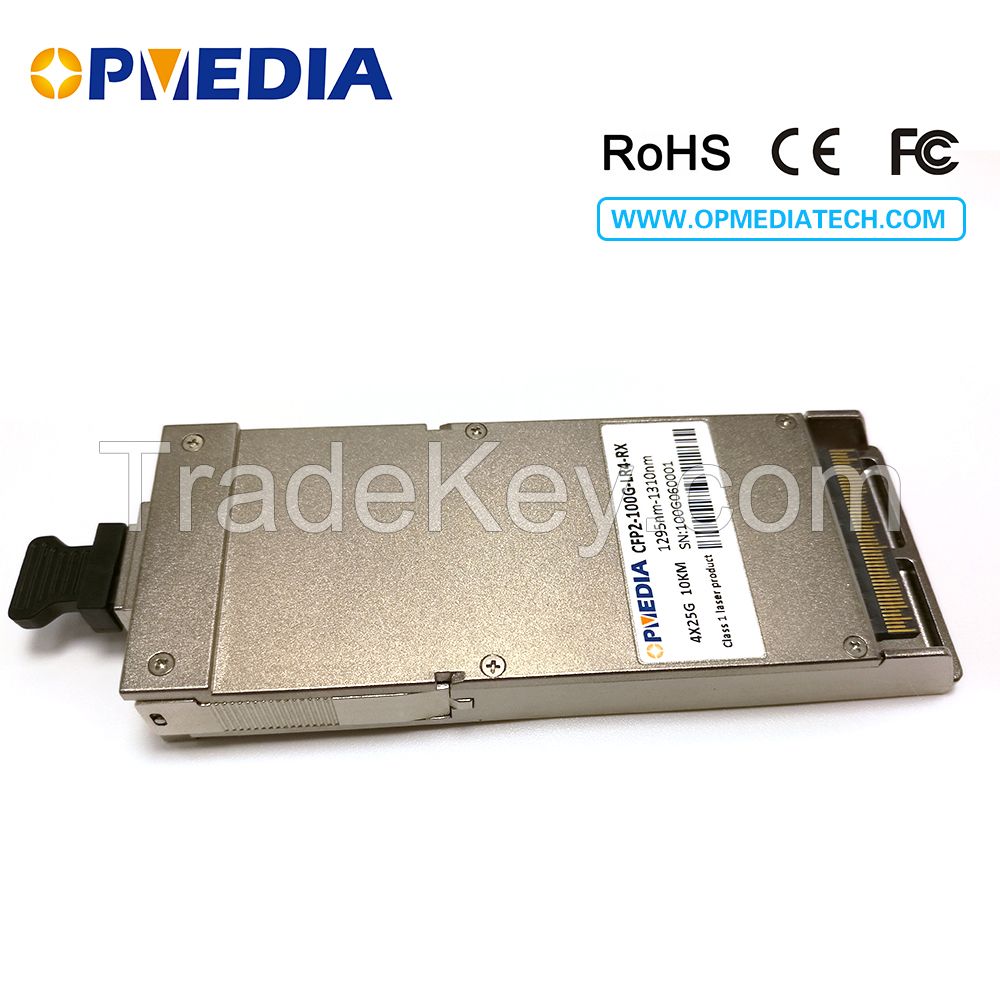 100G LR4 RX CFP2 Receiver, 100G 1295nm~1310nm 10KM CFP2 optical module, 4x25G CFP2 Receiver