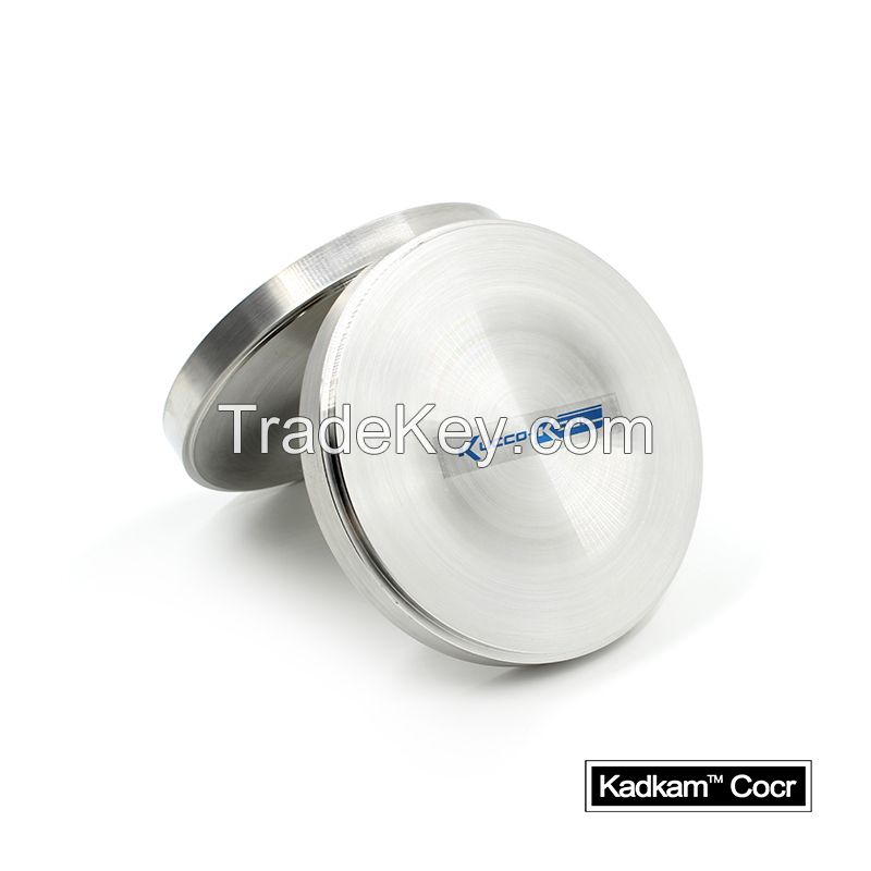 High purity dental cobalt chrome CAD CAM blank