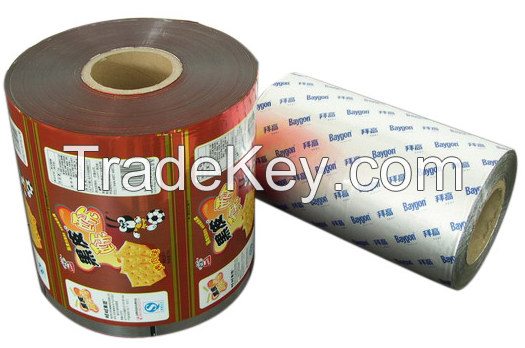 Colored PET Metalized film aluminium metalie foil CPP BOPP laminated film