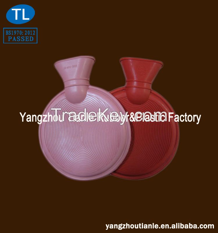 Round Rubber Hot Water Bottle