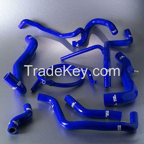 Silicone coolant hoses for the Mitsubishi EVO 10 water radiator silico