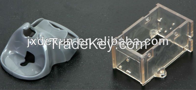 Customized plastic machinery parts housing