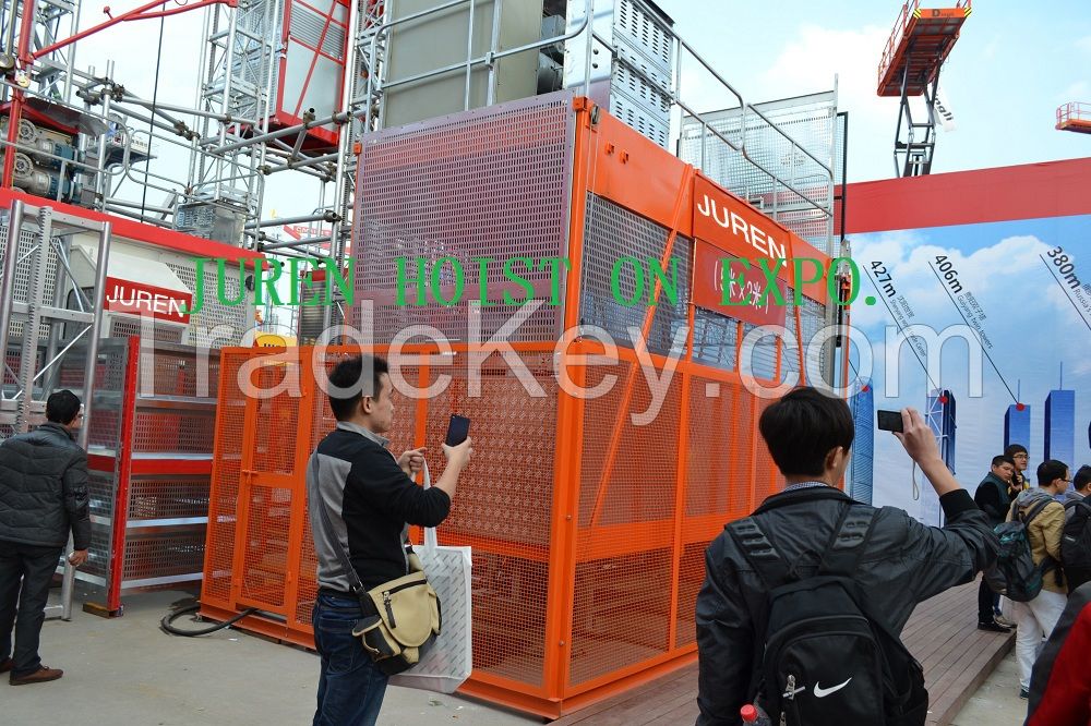 SC320/320G GERMAN technology double cages varible frequency conversion construction hoist