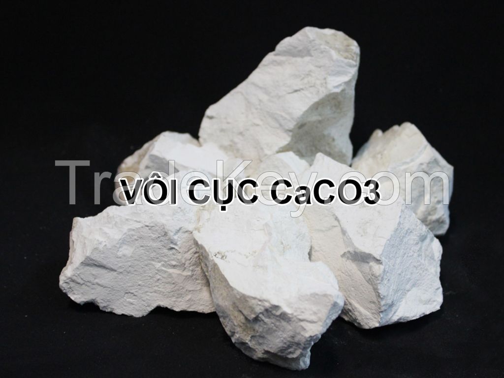 Heavy calcium carbonate 98% caco3 powder for paint, paper, plastic industry with workable price