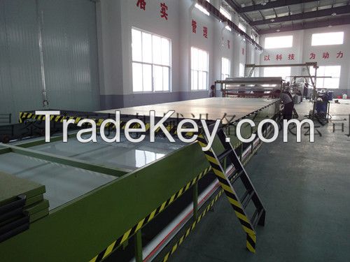 FRP carriage plate equipment