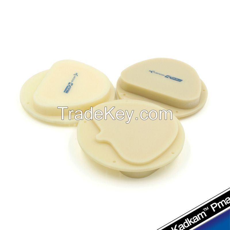 KadKam Pma-Temp dental Ceramill PMMA disc for AmannGirrbach system A1/A2/A3 shades