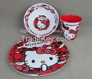 100%melamine dinnerware bowl/palte/cup