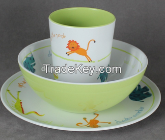 100%melamine dinnerware bowl/palte/cup