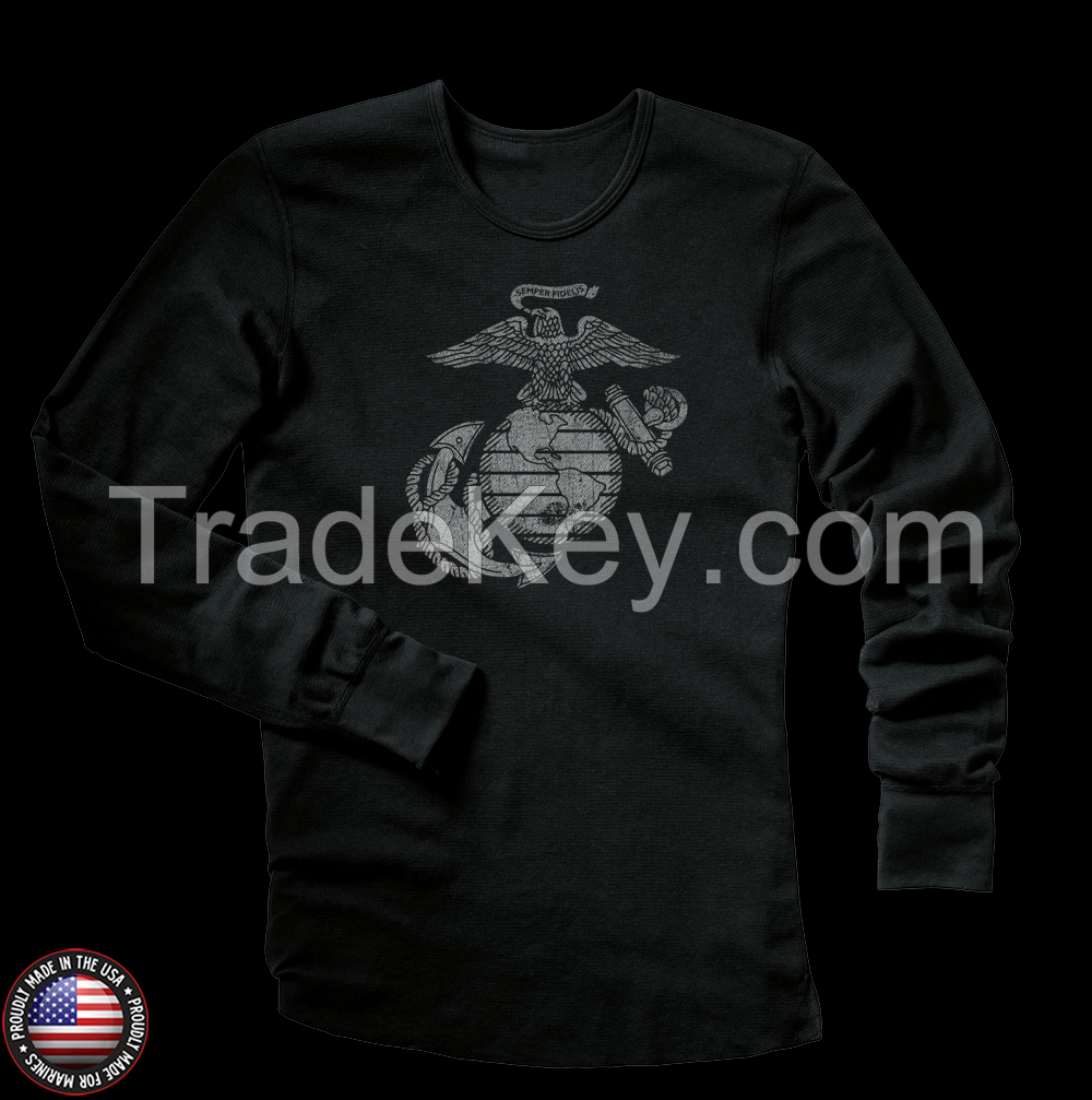 Eagle, Globe &amp; Anchor Vintage Thermal Shirt