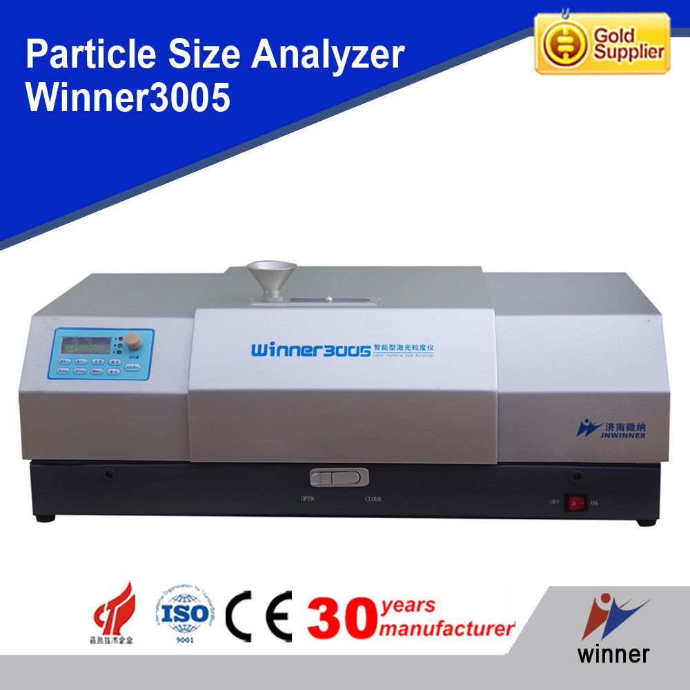 Lab use dry dispersion Winner3005 Potassium fluoroaluminate particle size analyzer