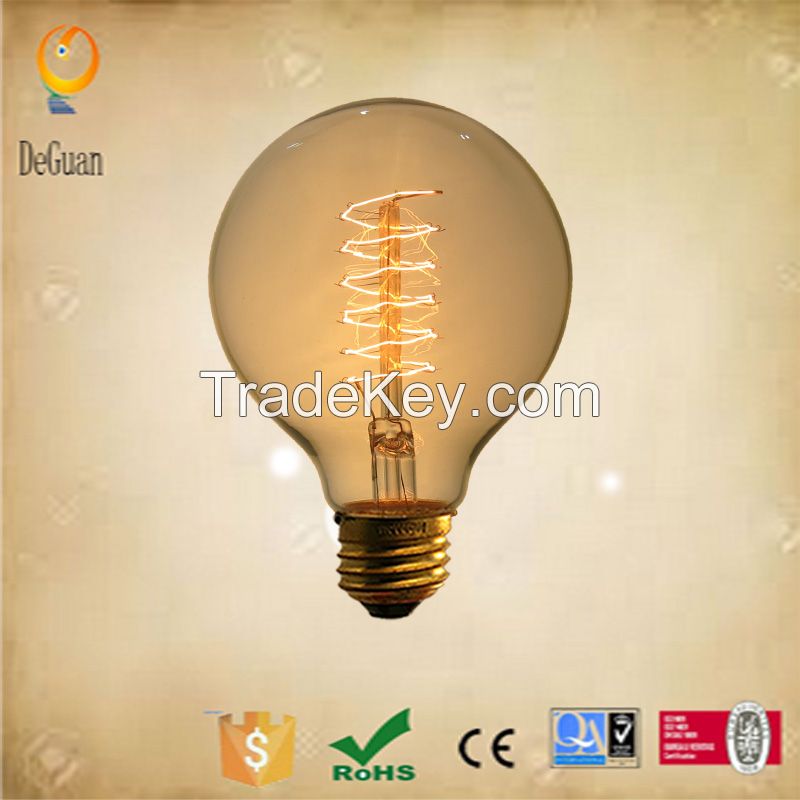 Decorative lighting G80 E26 base 110-130V,220-240V bulb antique edison style screw bulb antique lighting