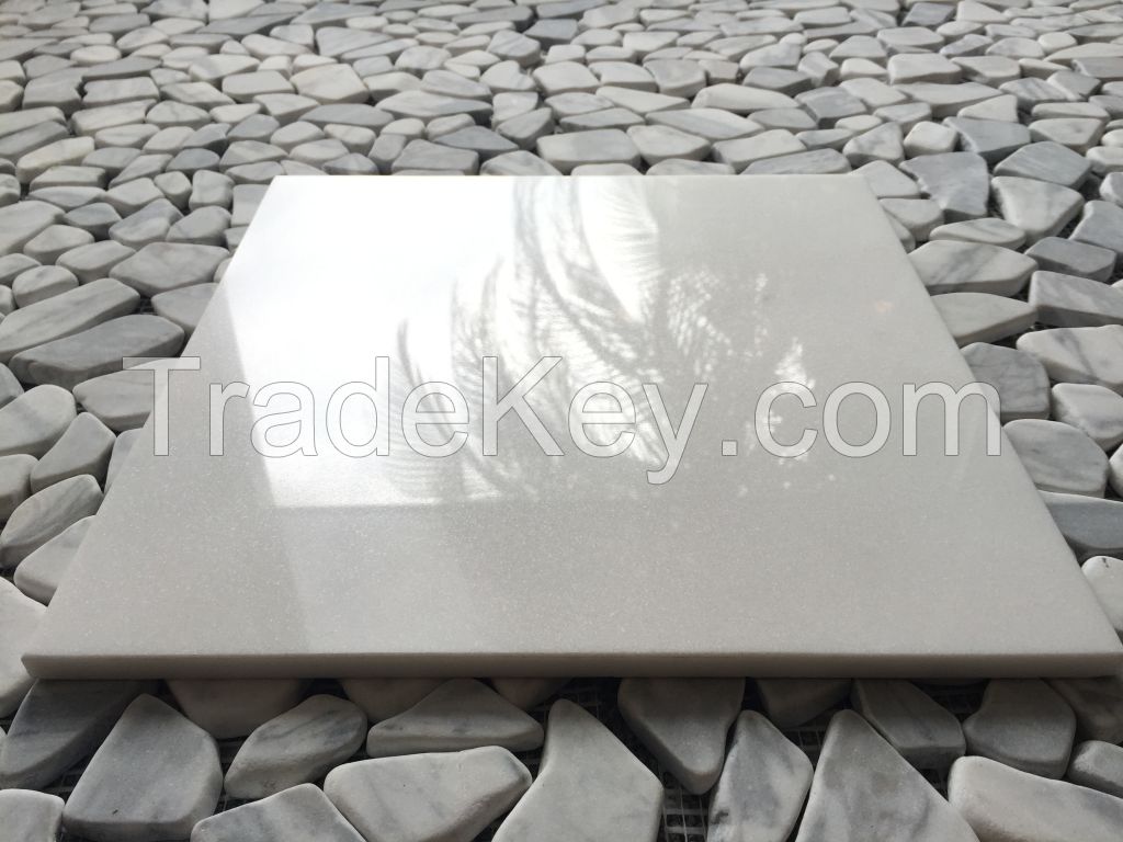 Yugoslavia Sivec White Marble Tile