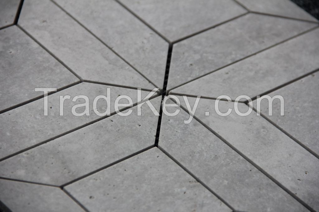 Grey Marble Mosaic for Building Materials