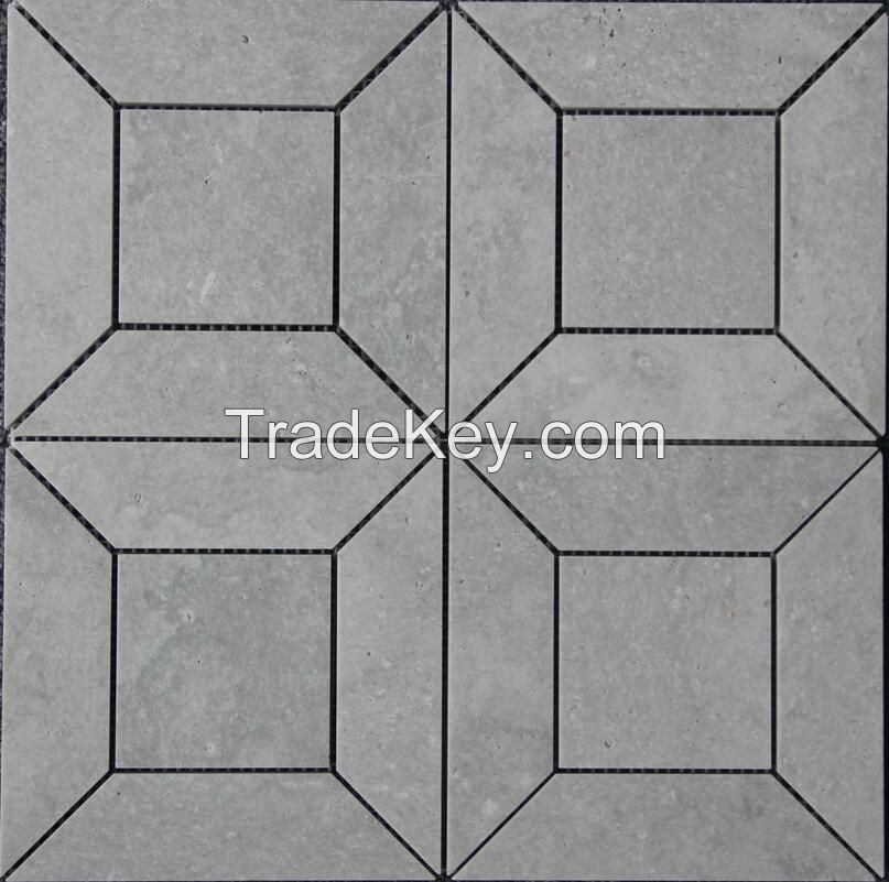 Grey Marble Mosaic for Building Materials