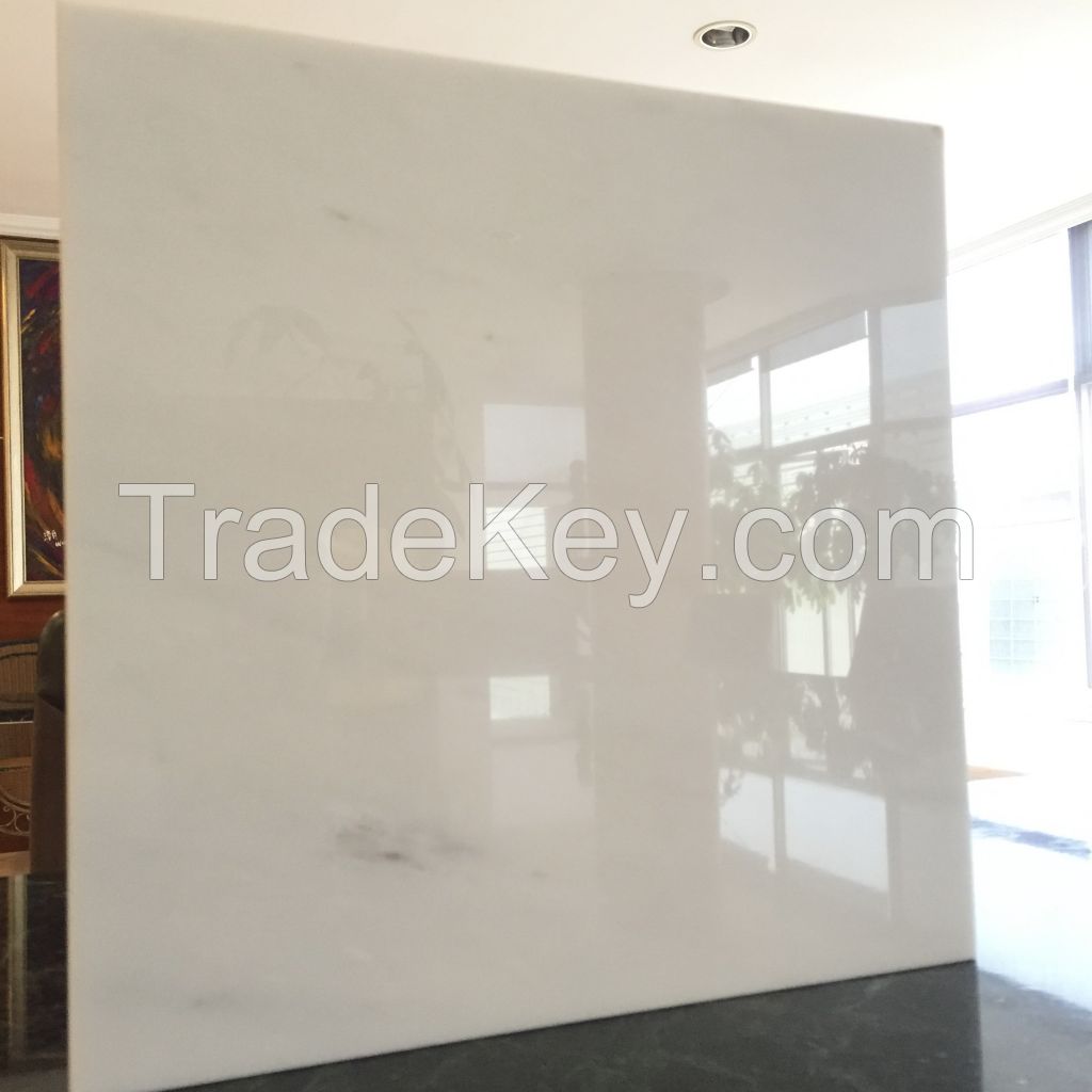 Italy Acqua Bianco White Marble Tiles