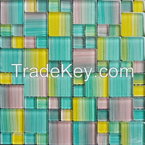 Colorful Glass Mosaic Special Design PFA01